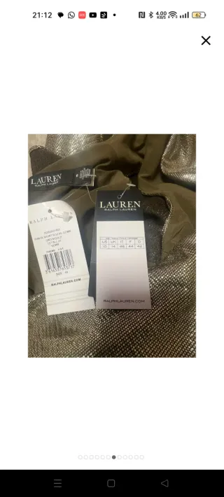 Abito Ralph Lauren nuovo con etichetta. Elasticizz