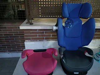 Silla Cybex Evolutiva Palas Rosa/Azul