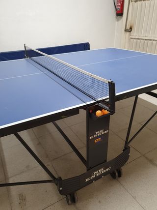 Mesa ping pong Enebe azul, vallas y accesorios