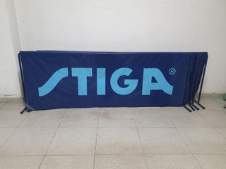 Mesa ping pong Enebe azul, vallas y accesorios