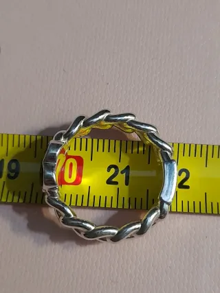 Anillo Tous Oso Negro Plata