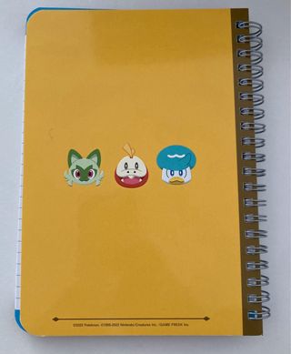 Pokémon Escarlata + Cuaderno
