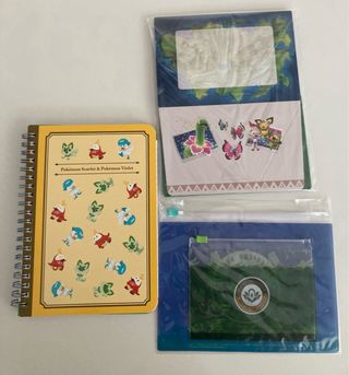 Pokémon Escarlata + Cuaderno