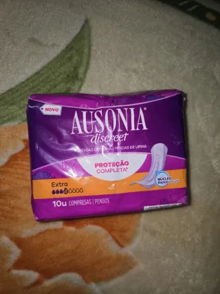 Compresas Ausonia Discreet Extra 10u