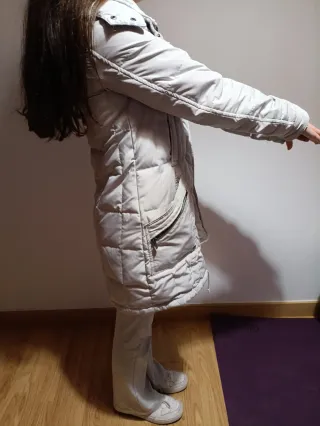 Chaqueta Zara Plumas