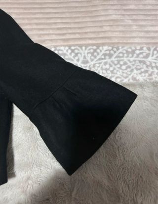 Chaqueta corta negra vintage