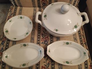 Vitrina cristal y espejo antiguo