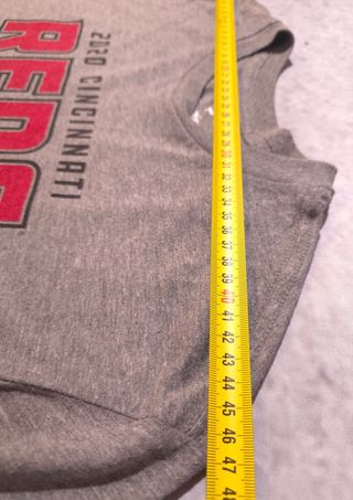 Camiseta Cincinnati Reds Gris Ref-9300