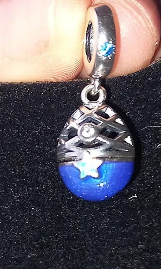 Charm Huevo Sorpresa Plata