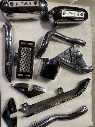 Cromados Hyosung Aquila 125