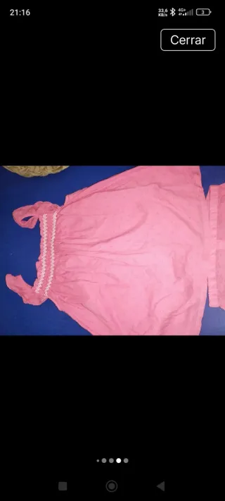 Conjunto niña rosa fresa 1 a 3 meses