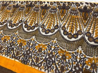 Sciarpa lana con frange