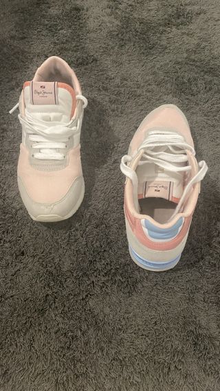 Zapatillas Pepe Jeans Beige y Rosa