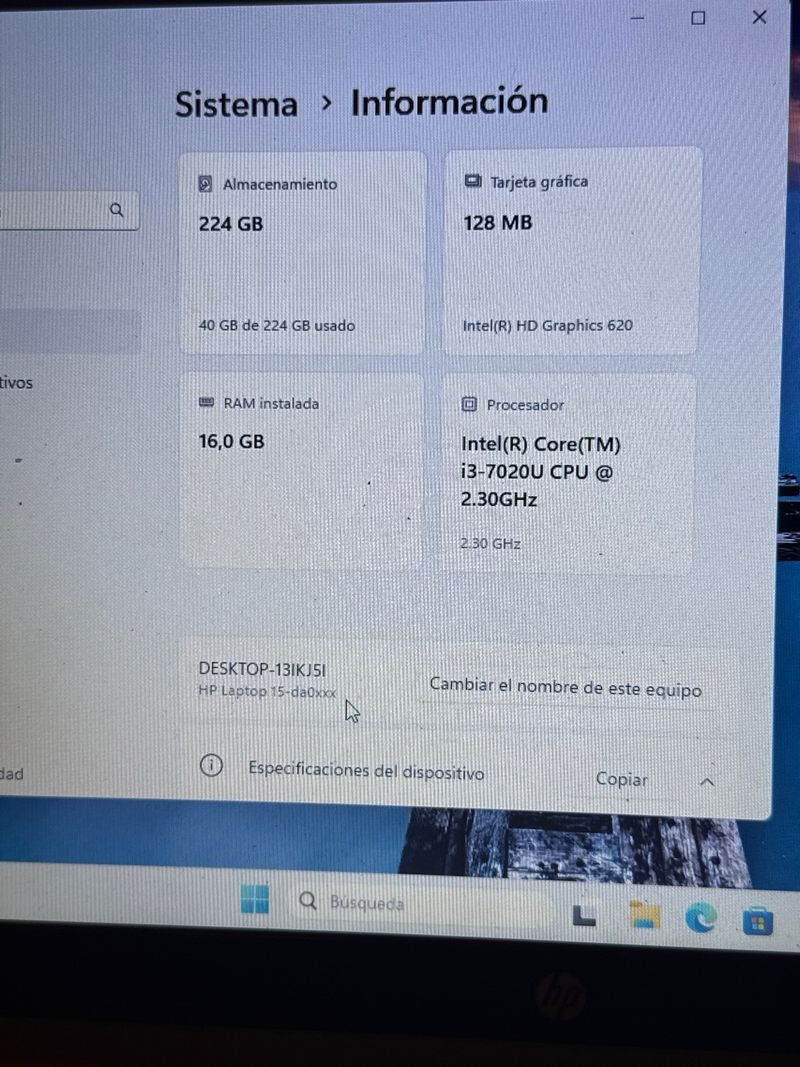 Portátil HP Buen estado afbeelding 2