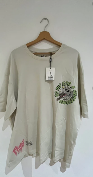 Camiseta Polinesia Oversize Talla L