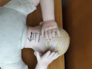 Bambola porcellana bisquit da vestire