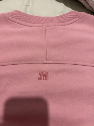 Sudadera AMI Paris Rosa