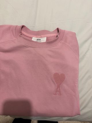 Sudadera AMI Paris Rosa