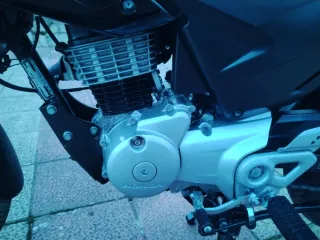 Honda CBF 125 2009 Negra/Plata