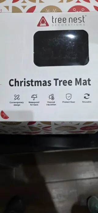 Alfombra redonda blanca peluda