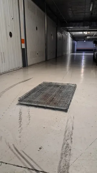 Transportín metálico para perros grandes