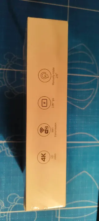 Cámara Deportiva UFO BOSSE 4K Negra