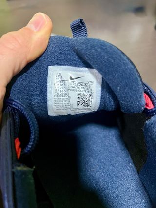 Nike Air Max Talla 45.5 EU Azul/Rojo