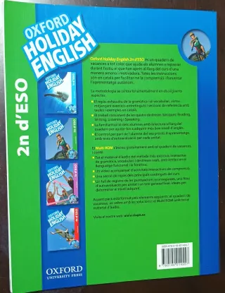 Holiday English 2.º ESO. Student's Pack (catalá...