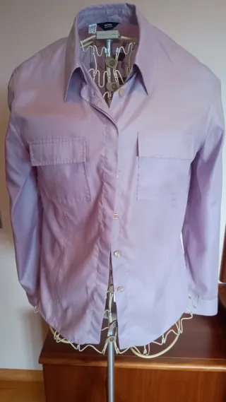 Blusa Satén SIMORRA Malva Talla 4/46