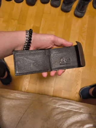 Cartera Sergio Gómara Marrón y Amarillo