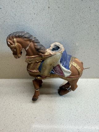 Lote Figuras Belén Reyes Magos Pastor Caballo