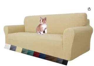 Funda elástica para sofá de 3 plazas