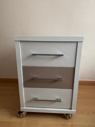 Cajonera de madera 3 cajones