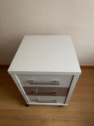 Cajonera de madera 3 cajones