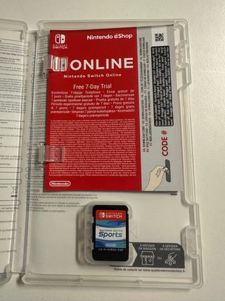 Nintendo Switch + 3 juegos ( FC 25, SPORTS y CTR)