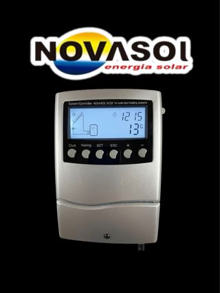 Controlador solar térmico Novasol SC32 para placas