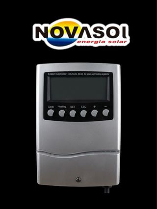 Controlador solar térmico Novasol SC32 para placas