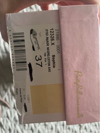 Pretty Ballerinas Bailarinas Rosa y Blanco. NUEVAS