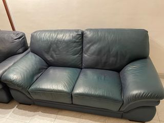 Sofá de piel 2+1 plazas