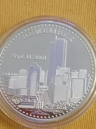 Moneda Remember Sept. 11, 2001