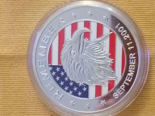 Moneda Remember Sept. 11, 2001
