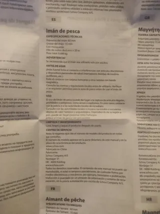 Imán de pesca 150 kg