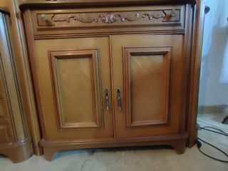 Mueble modular de 3.Madera maciza.Muy buen estado