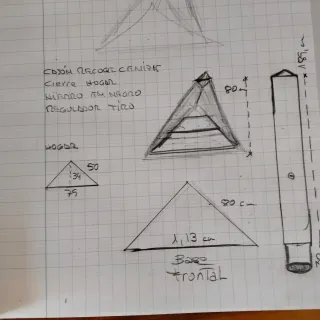 Chimenea hierro fundido negra