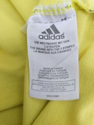 Adidas Yellow Polo Ref-97100
