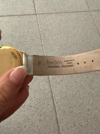 Reloj Catena Genevé baño de Oro 18k