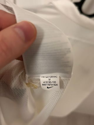 Camiseta Nike Dri-Fit M Blanca