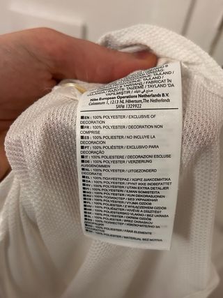 Camiseta Nike Dri-Fit M Blanca