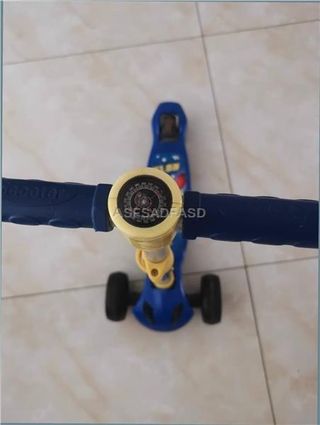 Patinete infantil 3 ruedas azul