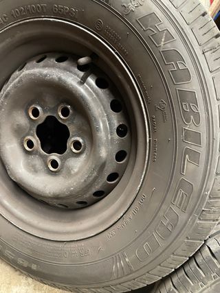 Juego 4 Ruedas completas 185R14 volkswagen T3